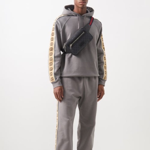 gucci logo tape hoodie - Picture 5 of 8